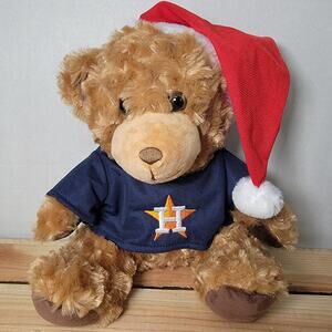 FOCO Houston Astros Christmas Bear Plush